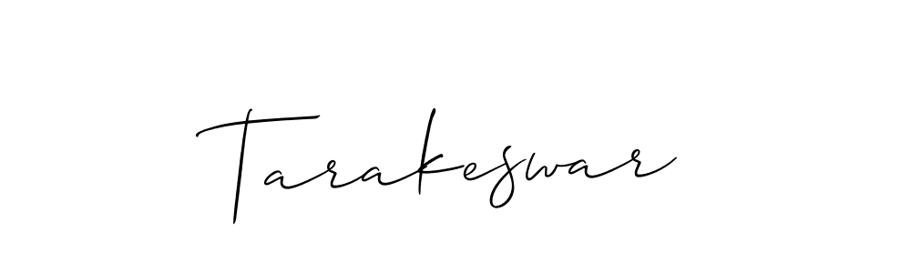You should practise on your own different ways (Allison_Script) to write your name (Tarakeswar) in signature. don't let someone else do it for you. Tarakeswar signature style 2 images and pictures png