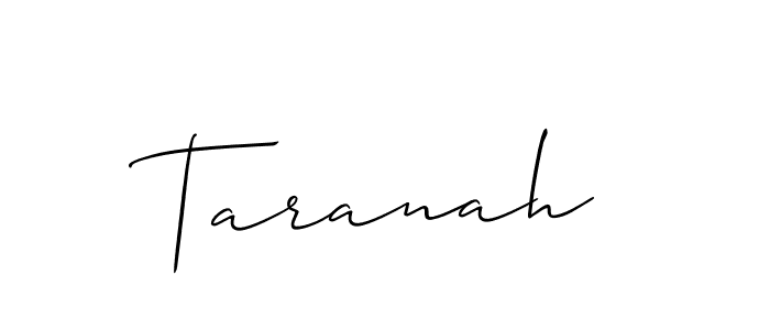 You should practise on your own different ways (Allison_Script) to write your name (Taranah) in signature. don't let someone else do it for you. Taranah signature style 2 images and pictures png