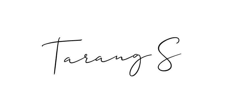 Check out images of Autograph of Tarang S name. Actor Tarang S Signature Style. Allison_Script is a professional sign style online. Tarang S signature style 2 images and pictures png