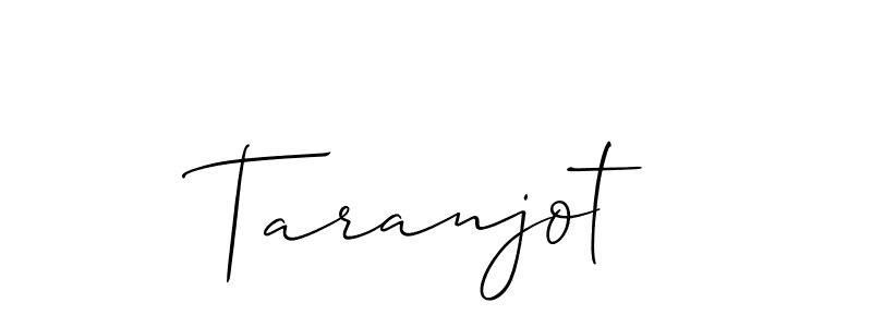 Taranjot stylish signature style. Best Handwritten Sign (Allison_Script) for my name. Handwritten Signature Collection Ideas for my name Taranjot. Taranjot signature style 2 images and pictures png