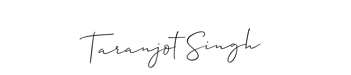 Also we have Taranjot Singh name is the best signature style. Create professional handwritten signature collection using Allison_Script autograph style. Taranjot Singh signature style 2 images and pictures png