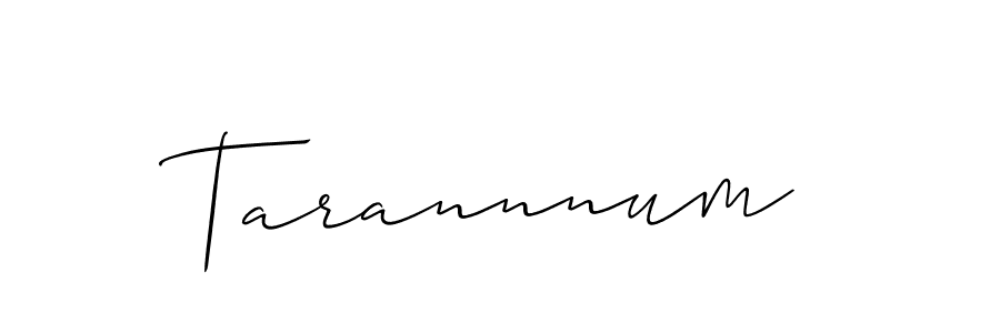 Make a beautiful signature design for name Tarannnum. With this signature (Allison_Script) style, you can create a handwritten signature for free. Tarannnum signature style 2 images and pictures png