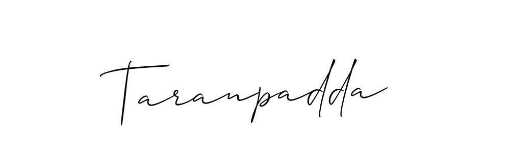 You can use this online signature creator to create a handwritten signature for the name Taranpadda. This is the best online autograph maker. Taranpadda signature style 2 images and pictures png