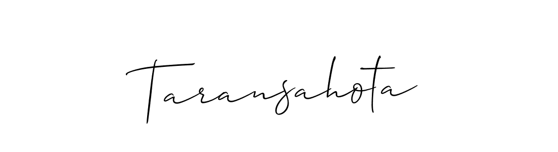 Make a beautiful signature design for name Taransahota. Use this online signature maker to create a handwritten signature for free. Taransahota signature style 2 images and pictures png