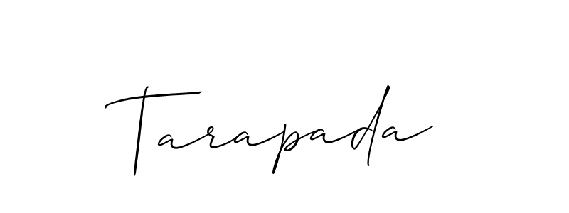 if you are searching for the best signature style for your name Tarapada. so please give up your signature search. here we have designed multiple signature styles  using Allison_Script. Tarapada signature style 2 images and pictures png