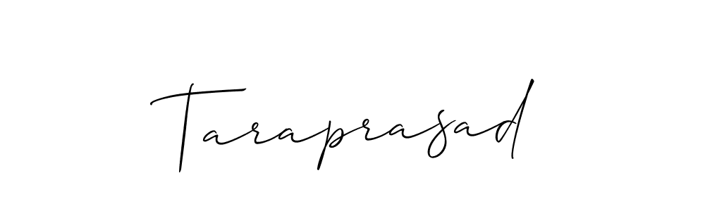 Also we have Taraprasad name is the best signature style. Create professional handwritten signature collection using Allison_Script autograph style. Taraprasad signature style 2 images and pictures png
