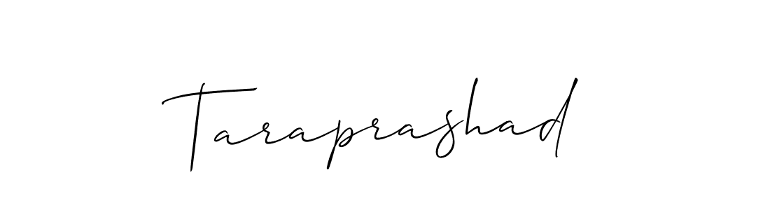 How to Draw Taraprashad signature style? Allison_Script is a latest design signature styles for name Taraprashad. Taraprashad signature style 2 images and pictures png