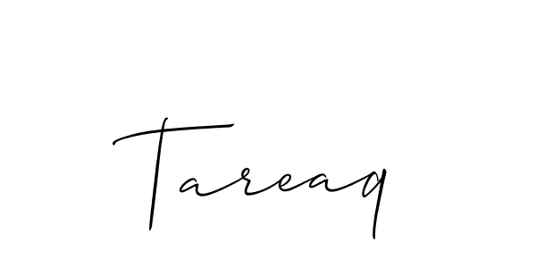 Once you've used our free online signature maker to create your best signature Allison_Script style, it's time to enjoy all of the benefits that Tareaq name signing documents. Tareaq signature style 2 images and pictures png