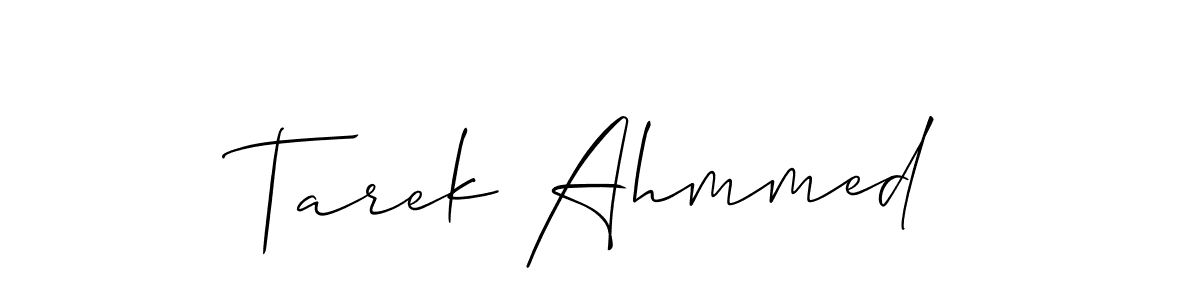 Once you've used our free online signature maker to create your best signature Allison_Script style, it's time to enjoy all of the benefits that Tarek Ahmmed name signing documents. Tarek Ahmmed signature style 2 images and pictures png