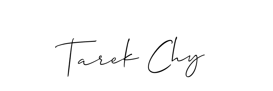 if you are searching for the best signature style for your name Tarek Chy. so please give up your signature search. here we have designed multiple signature styles  using Allison_Script. Tarek Chy signature style 2 images and pictures png
