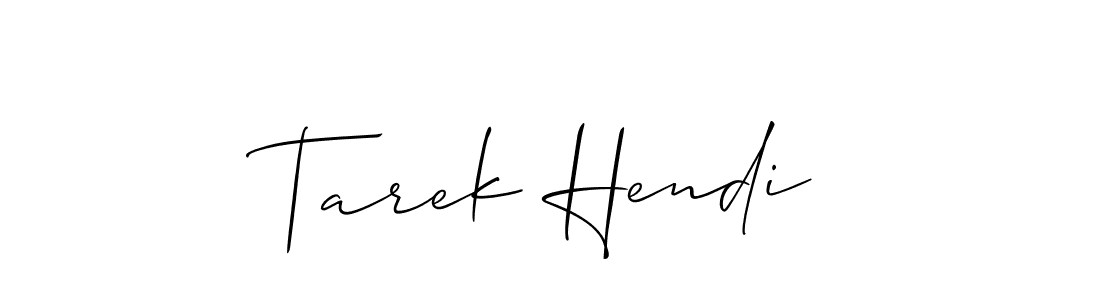 Once you've used our free online signature maker to create your best signature Allison_Script style, it's time to enjoy all of the benefits that Tarek Hendi name signing documents. Tarek Hendi signature style 2 images and pictures png