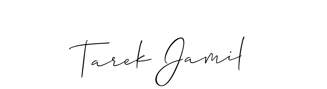 You can use this online signature creator to create a handwritten signature for the name Tarek Jamil. This is the best online autograph maker. Tarek Jamil signature style 2 images and pictures png