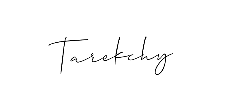 Similarly Allison_Script is the best handwritten signature design. Signature creator online .You can use it as an online autograph creator for name Tarekchy. Tarekchy signature style 2 images and pictures png