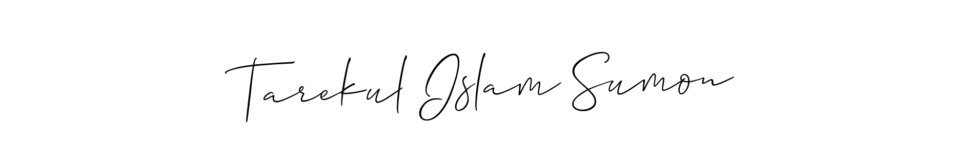 Check out images of Autograph of Tarekul Islam Sumon name. Actor Tarekul Islam Sumon Signature Style. Allison_Script is a professional sign style online. Tarekul Islam Sumon signature style 2 images and pictures png