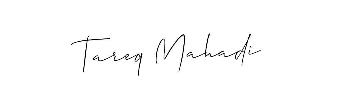 Once you've used our free online signature maker to create your best signature Allison_Script style, it's time to enjoy all of the benefits that Tareq Mahadi name signing documents. Tareq Mahadi signature style 2 images and pictures png