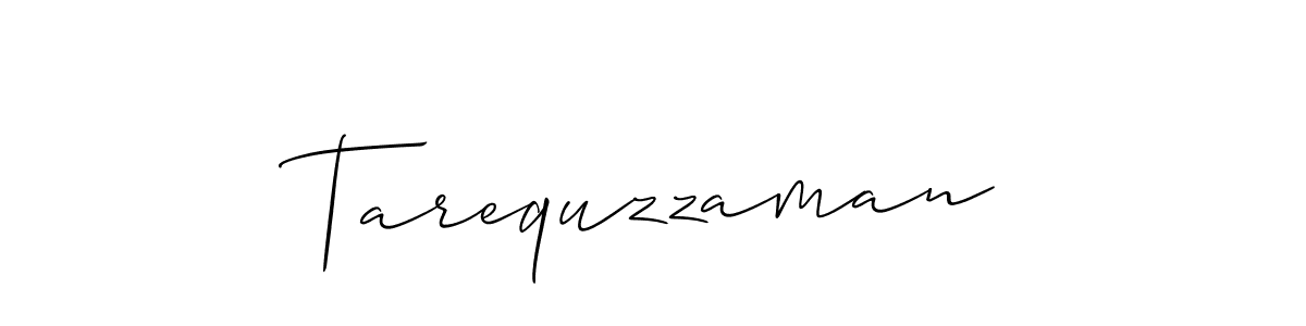 Allison_Script is a professional signature style that is perfect for those who want to add a touch of class to their signature. It is also a great choice for those who want to make their signature more unique. Get Tarequzzaman name to fancy signature for free. Tarequzzaman signature style 2 images and pictures png
