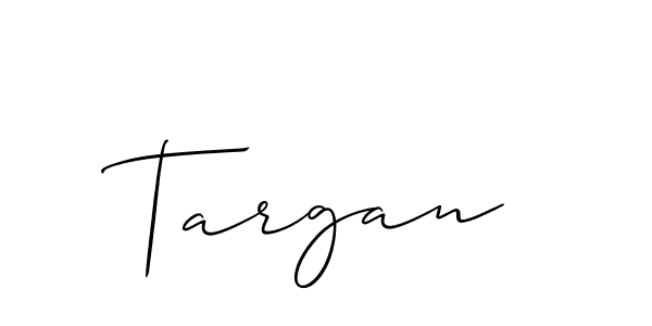 How to make Targan name signature. Use Allison_Script style for creating short signs online. This is the latest handwritten sign. Targan signature style 2 images and pictures png