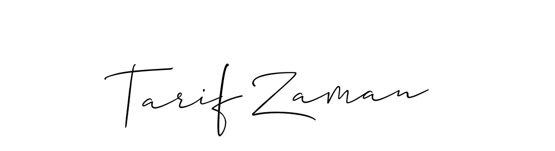 Make a beautiful signature design for name Tarif Zaman. Use this online signature maker to create a handwritten signature for free. Tarif Zaman signature style 2 images and pictures png