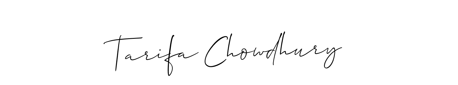 You can use this online signature creator to create a handwritten signature for the name Tarifa Chowdhury. This is the best online autograph maker. Tarifa Chowdhury signature style 2 images and pictures png