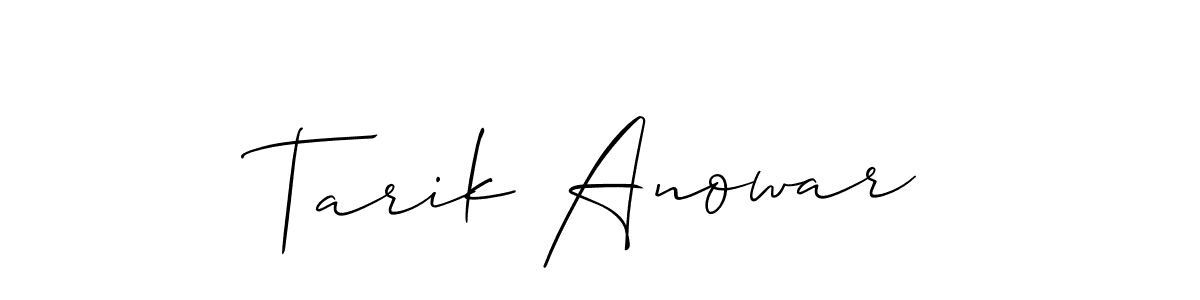 Here are the top 10 professional signature styles for the name Tarik Anowar. These are the best autograph styles you can use for your name. Tarik Anowar signature style 2 images and pictures png