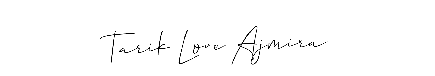 You can use this online signature creator to create a handwritten signature for the name Tarik Love Ajmira. This is the best online autograph maker. Tarik Love Ajmira signature style 2 images and pictures png