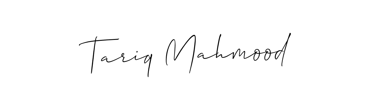 Similarly Allison_Script is the best handwritten signature design. Signature creator online .You can use it as an online autograph creator for name Tariq Mahmood. Tariq Mahmood signature style 2 images and pictures png