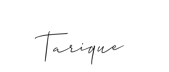 How to Draw Tarique signature style? Allison_Script is a latest design signature styles for name Tarique. Tarique signature style 2 images and pictures png