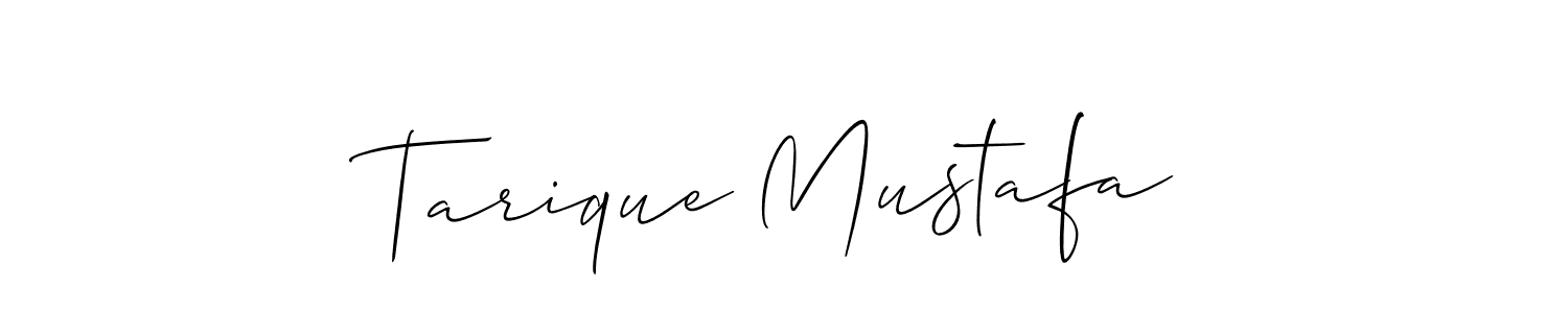 Best and Professional Signature Style for Tarique Mustafa. Allison_Script Best Signature Style Collection. Tarique Mustafa signature style 2 images and pictures png