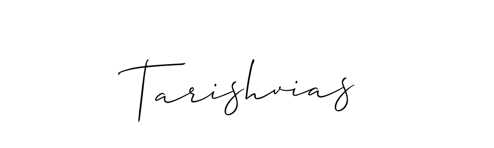 Once you've used our free online signature maker to create your best signature Allison_Script style, it's time to enjoy all of the benefits that Tarishvias name signing documents. Tarishvias signature style 2 images and pictures png