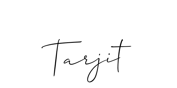 It looks lik you need a new signature style for name Tarjit. Design unique handwritten (Allison_Script) signature with our free signature maker in just a few clicks. Tarjit signature style 2 images and pictures png