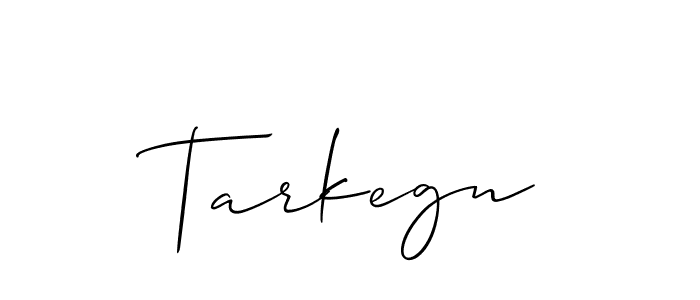 It looks lik you need a new signature style for name Tarkegn. Design unique handwritten (Allison_Script) signature with our free signature maker in just a few clicks. Tarkegn signature style 2 images and pictures png