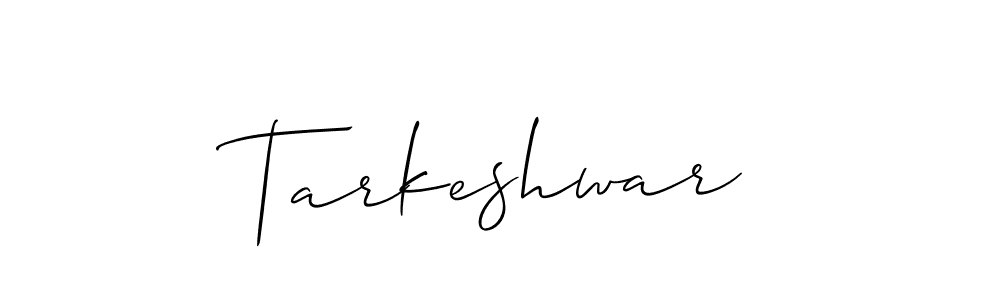 How to Draw Tarkeshwar signature style? Allison_Script is a latest design signature styles for name Tarkeshwar. Tarkeshwar signature style 2 images and pictures png