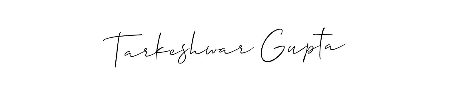 It looks lik you need a new signature style for name Tarkeshwar Gupta. Design unique handwritten (Allison_Script) signature with our free signature maker in just a few clicks. Tarkeshwar Gupta signature style 2 images and pictures png