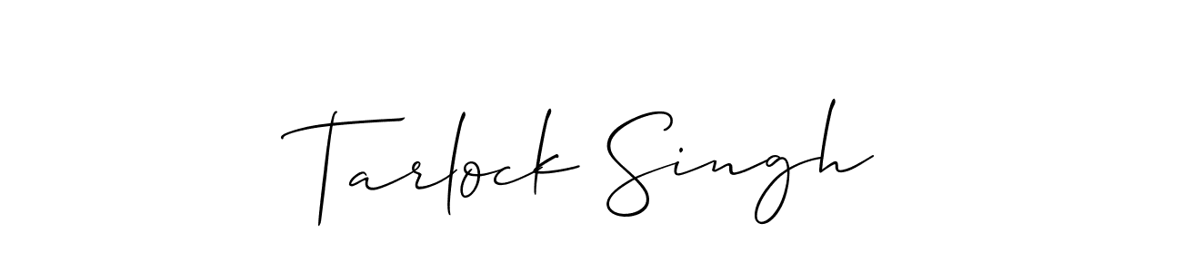Also You can easily find your signature by using the search form. We will create Tarlock Singh name handwritten signature images for you free of cost using Allison_Script sign style. Tarlock Singh signature style 2 images and pictures png