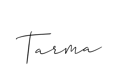 It looks lik you need a new signature style for name Tarma. Design unique handwritten (Allison_Script) signature with our free signature maker in just a few clicks. Tarma signature style 2 images and pictures png