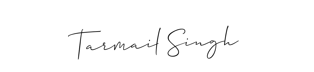How to Draw Tarmail Singh signature style? Allison_Script is a latest design signature styles for name Tarmail Singh. Tarmail Singh signature style 2 images and pictures png