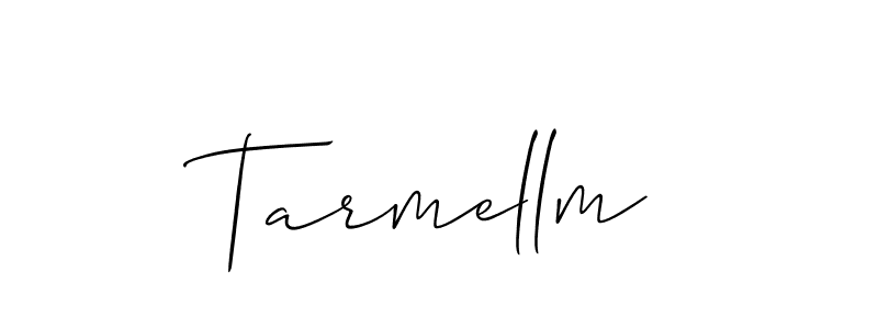 Allison_Script is a professional signature style that is perfect for those who want to add a touch of class to their signature. It is also a great choice for those who want to make their signature more unique. Get Tarmellm name to fancy signature for free. Tarmellm signature style 2 images and pictures png