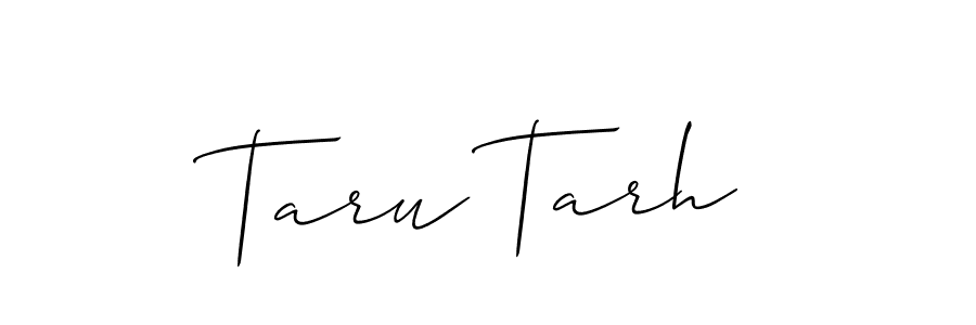 Make a short Taru Tarh signature style. Manage your documents anywhere anytime using Allison_Script. Create and add eSignatures, submit forms, share and send files easily. Taru Tarh signature style 2 images and pictures png