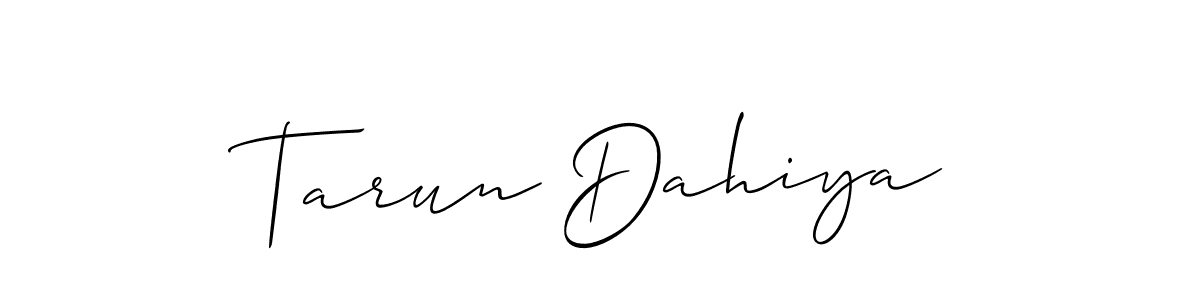 Here are the top 10 professional signature styles for the name Tarun Dahiya. These are the best autograph styles you can use for your name. Tarun Dahiya signature style 2 images and pictures png
