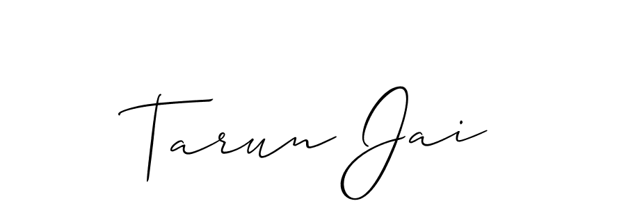 This is the best signature style for the Tarun Jai name. Also you like these signature font (Allison_Script). Mix name signature. Tarun Jai signature style 2 images and pictures png