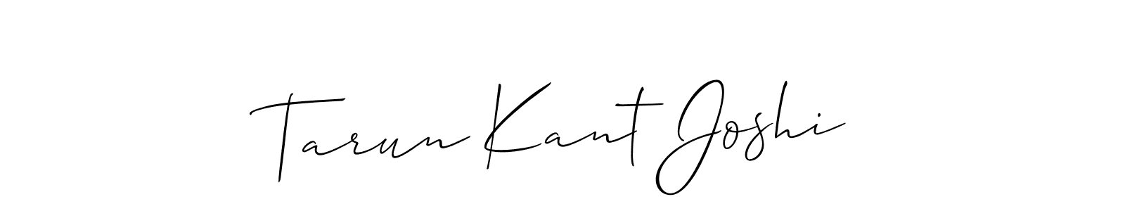 You can use this online signature creator to create a handwritten signature for the name Tarun Kant Joshi. This is the best online autograph maker. Tarun Kant Joshi signature style 2 images and pictures png