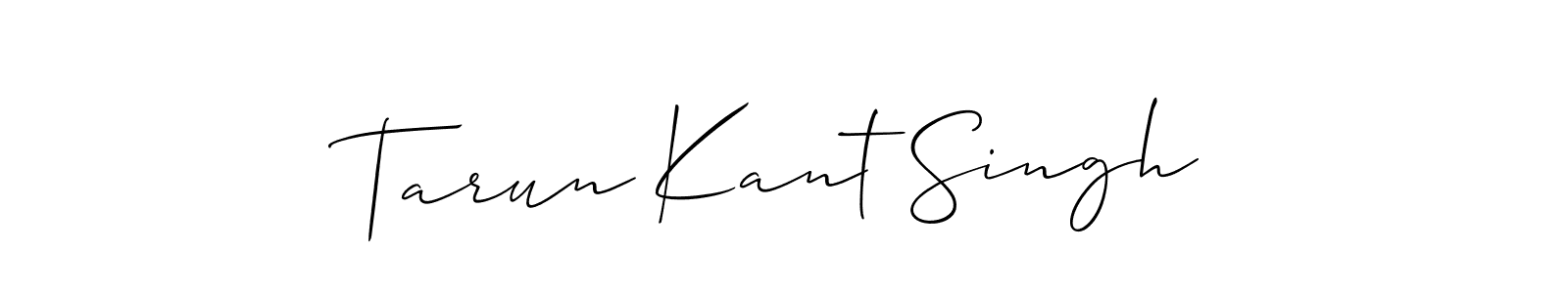 Make a beautiful signature design for name Tarun Kant Singh. Use this online signature maker to create a handwritten signature for free. Tarun Kant Singh signature style 2 images and pictures png