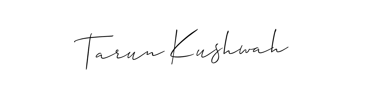 Similarly Allison_Script is the best handwritten signature design. Signature creator online .You can use it as an online autograph creator for name Tarun Kushwah. Tarun Kushwah signature style 2 images and pictures png