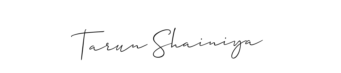 Check out images of Autograph of Tarun Shainiya name. Actor Tarun Shainiya Signature Style. Allison_Script is a professional sign style online. Tarun Shainiya signature style 2 images and pictures png