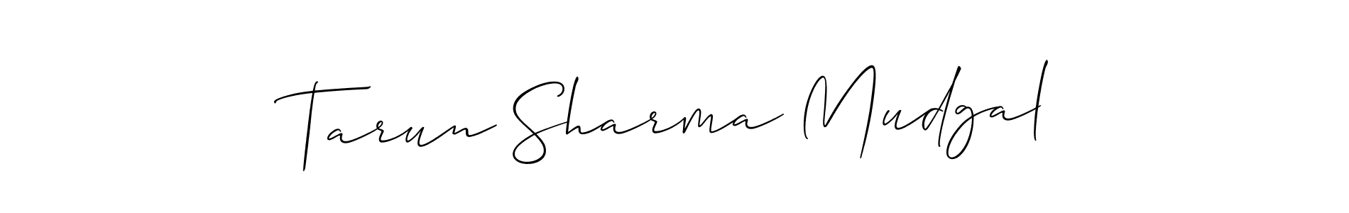 You can use this online signature creator to create a handwritten signature for the name Tarun Sharma Mudgal. This is the best online autograph maker. Tarun Sharma Mudgal signature style 2 images and pictures png