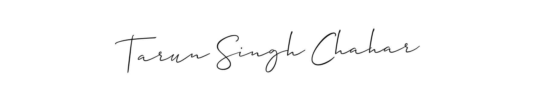 You can use this online signature creator to create a handwritten signature for the name Tarun Singh Chahar. This is the best online autograph maker. Tarun Singh Chahar signature style 2 images and pictures png