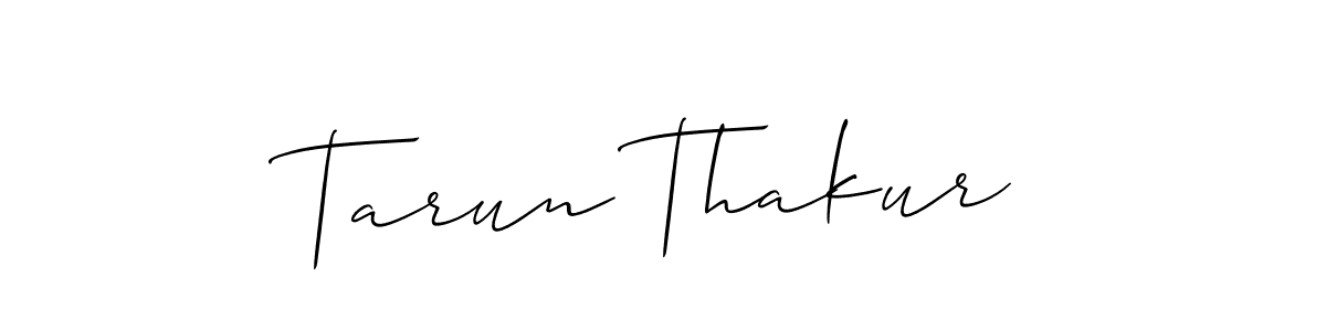Best and Professional Signature Style for Tarun Thakur. Allison_Script Best Signature Style Collection. Tarun Thakur signature style 2 images and pictures png