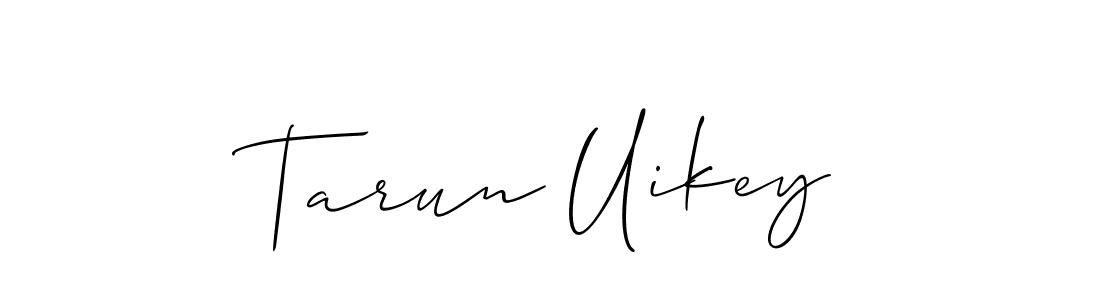 How to Draw Tarun Uikey signature style? Allison_Script is a latest design signature styles for name Tarun Uikey. Tarun Uikey signature style 2 images and pictures png