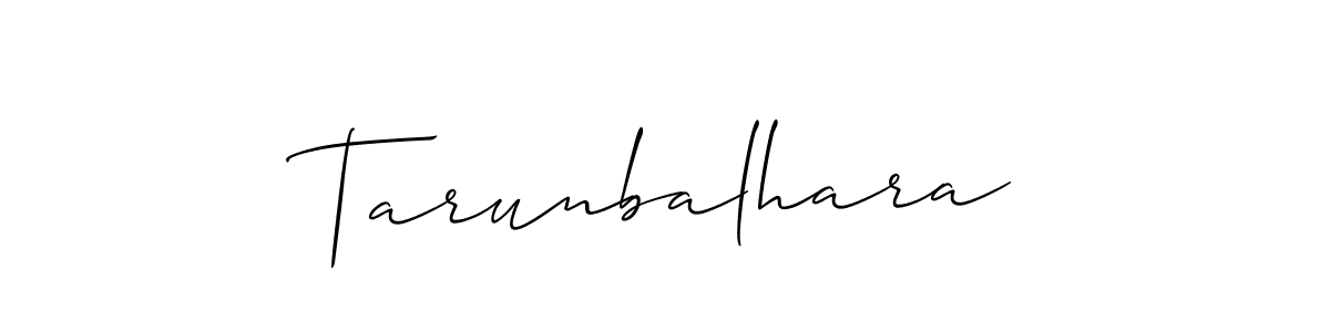 Make a beautiful signature design for name Tarunbalhara. Use this online signature maker to create a handwritten signature for free. Tarunbalhara signature style 2 images and pictures png