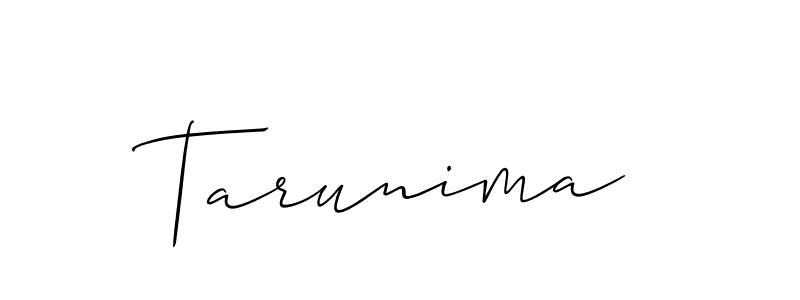 Make a beautiful signature design for name Tarunima. Use this online signature maker to create a handwritten signature for free. Tarunima signature style 2 images and pictures png